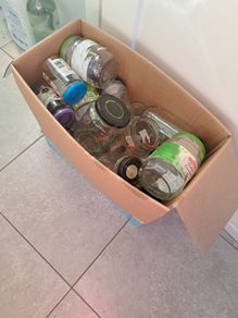 glass jars
