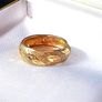 Vintage Hallmarked 9ct Gold Wedding Ring Image 5