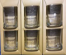 Bushmills whiskey Glasses brand new
