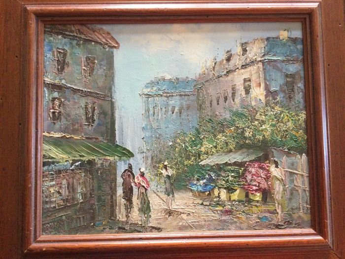 Art - Vintage Oil on Canvas.