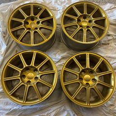Subaru STI Enkei Wheels