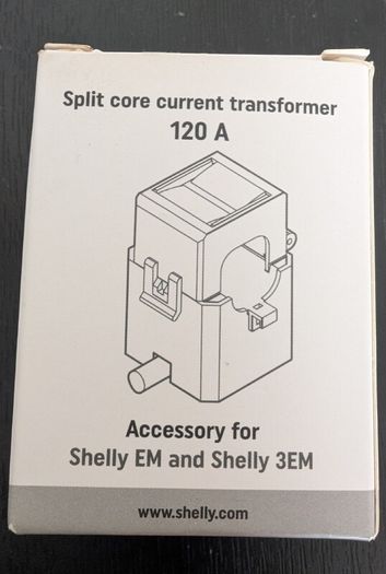 Shelly 120A Current Transformer Clamp