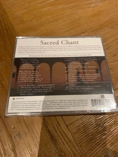 The Benedictine Monks / Sacred Chants - A Beautiful Collection Of Gregorin Chants
