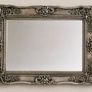 Vintage large champagne/silver mirror Image 2
