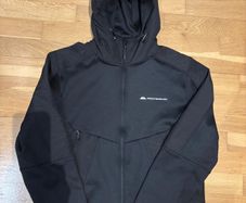 Black Monterain Zip Up Hoodie