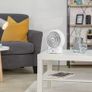 Portable Upright Fan Heater Two Heat Settings Overheat Protection Lightweight Image 2