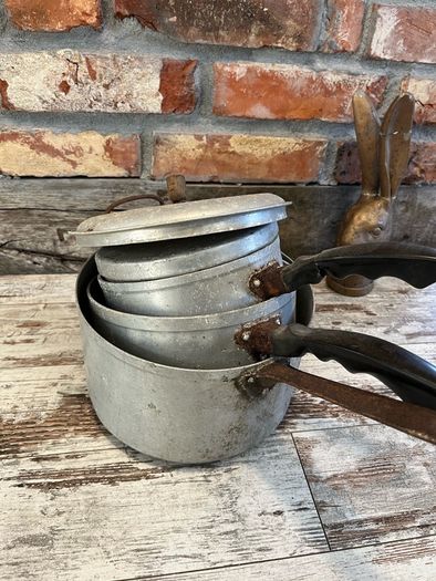 vintage pots