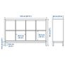 IKEA KALLAX with underframe, shelf and boxes Image 3