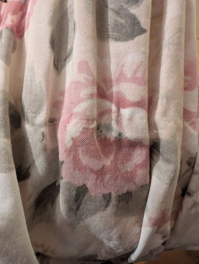 vintage cotton fabric, material, curtains