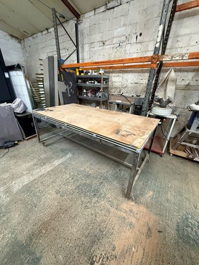 Heavy Duty Rolling Workbench 8ftx4ft