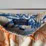 Polo Ralph Lauren Orange Hawaiian Palm Print Swim Trunks Mesh Lined Image 3
