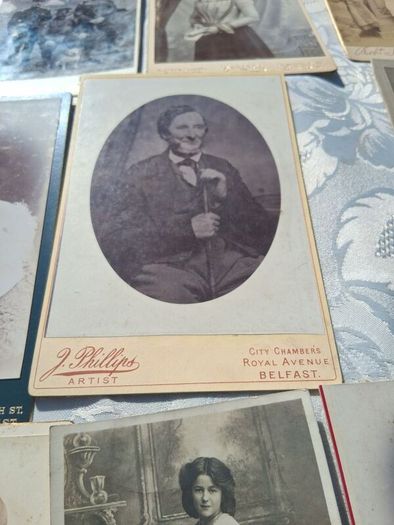 42 X Irish Victorian and Edwardian Studio Portrait Photos