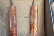 Hand made Resin Earrings