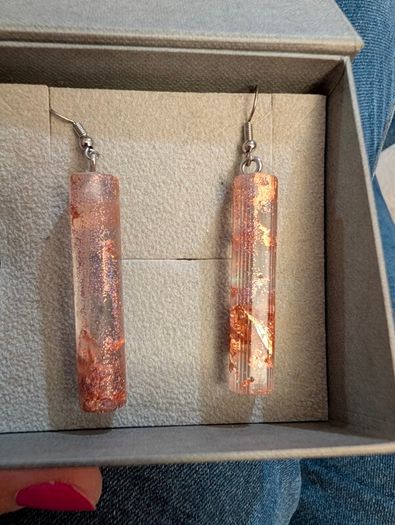 Hand made Resin Earrings