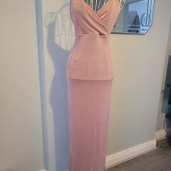 boohoo night halter neck dress