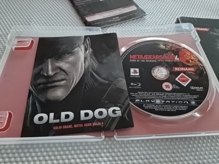 Metal Gear Solid 4 PlayStation3 Ps3 Games Original
