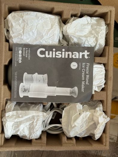Cuisinart ice cream maker freeze wand