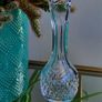 Galway, Irish Hand Cut Crystal Footed Bud Vase, vintage Image 10