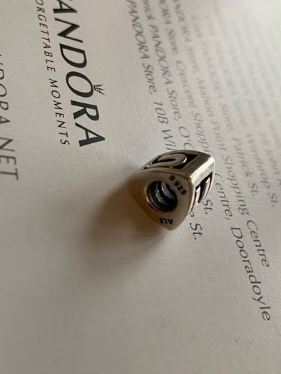 Pandora charm letter U New
