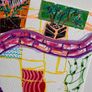 Original Art  Figurative Art Fauvist original Drawing Image 2