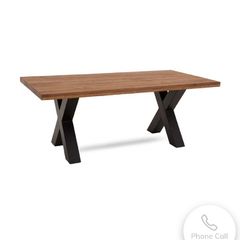 Walnut 6 person dining table