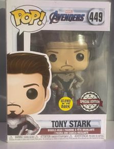Avengers Endgame Tony Stark GITD Funko Pop