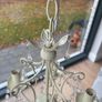 Laura Ashley cream chandelier Image 3