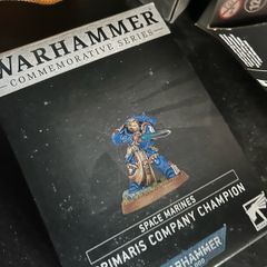 warhammer 40,000 commemorative series, primaris company champion