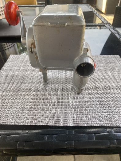 Vintage "MOUSS" manual crop duster