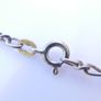 Heavy Sterling Silver Figaro style Link Chain, in sterling, stamped 925,  Figaro style chain length 18" / 7,17g Image 6