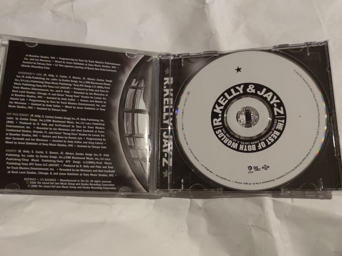 R Kelly & Jay-Z The Best of Both Worlds Cd