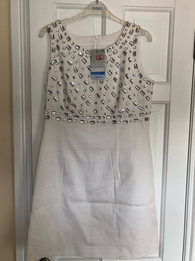 Oasis White Dress