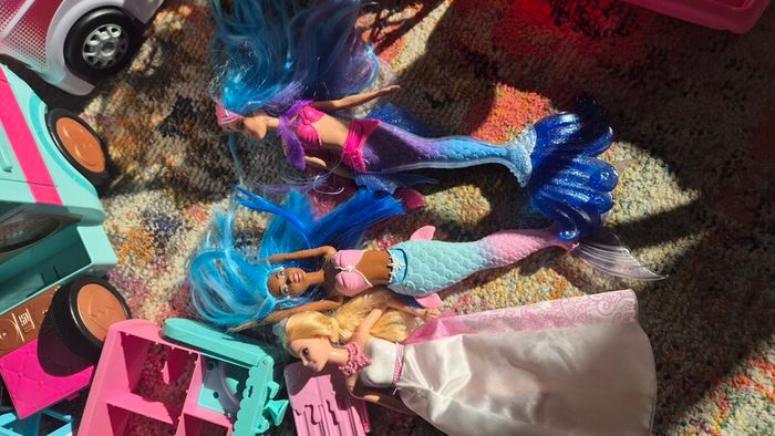 barbie toys and random toys