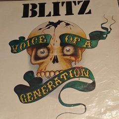 Blitz, Voice of a Generation, LP on No Future, orig Punk Skinhead Oi