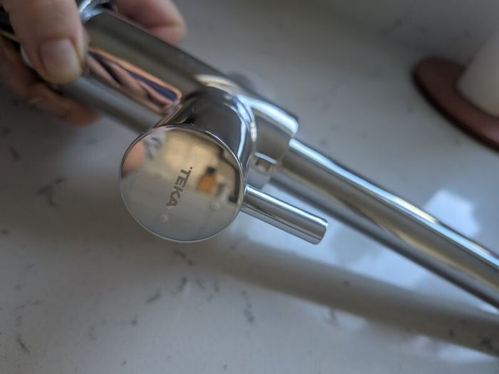 Kitchen tap chrome