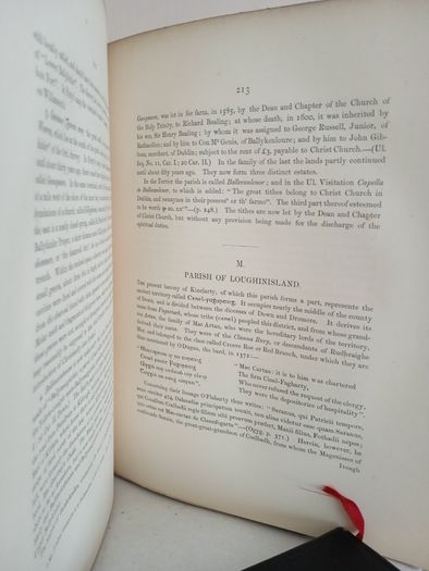 Ecclesiastical Antiquities of Down, Connor and Dromore: Consisting of a Taxation of Those Dioceses, Compiled in the Year MCCVL. With Notes and Illustrations by The Rev. William Reeves (GT805)