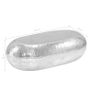 Coffee Table Silver 100x50x28 cm Aluminium Image 8