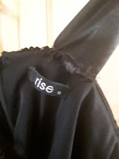 ladies black dress