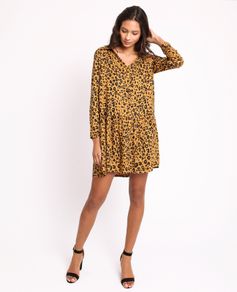 Leopard print dress