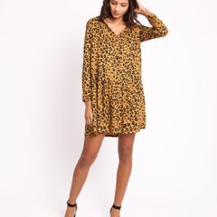 Leopard print dress