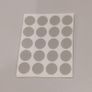 100 adhesive grey screw caps / cabinet or shelves hole coverers - 13mm Image 2