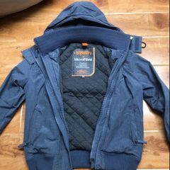 SuperDry Microfibre TheFur Windbomber Jacket