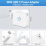 96W USB C Super Fast Charger Compatible with MacBook Pro Charger MacBook Air Charger For MacBook Pro MacBook Air 16 15 14 13 Inches Mac Laptop iPad Pro 11 Inches And All USB C Devices Image 7