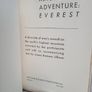 Kingdom of Adventure: Everest, A Chronicle of Man's Assault on the Earth's Highest Mountain by James Ramsey Ullman (GT158) Image 2