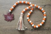 Autumn beaded garland