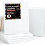Painting Canvas Panels, Set of 24, Blank Canvas Boards for Acrylic Oil Water Painting 5x7 inch, 8x10 inch, 11x14inch (8 of Each) Image 9