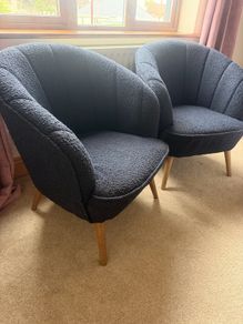 Pair of Navy Chairs