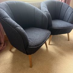 Pair of Navy Chairs