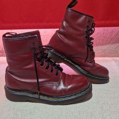 Dr. Martens 1460  Cherry Red Made in England Size UK 5