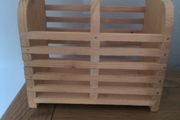 Wooden cutlery/pen hold all